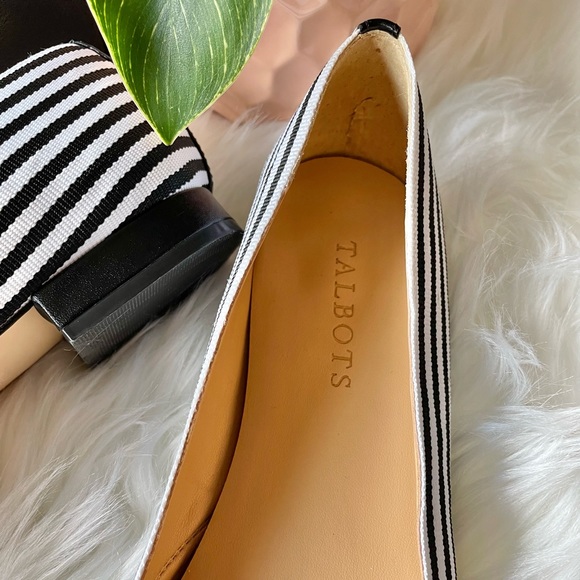 Talbots Edison Ribbons Striped Flats - Picture 9 of 11